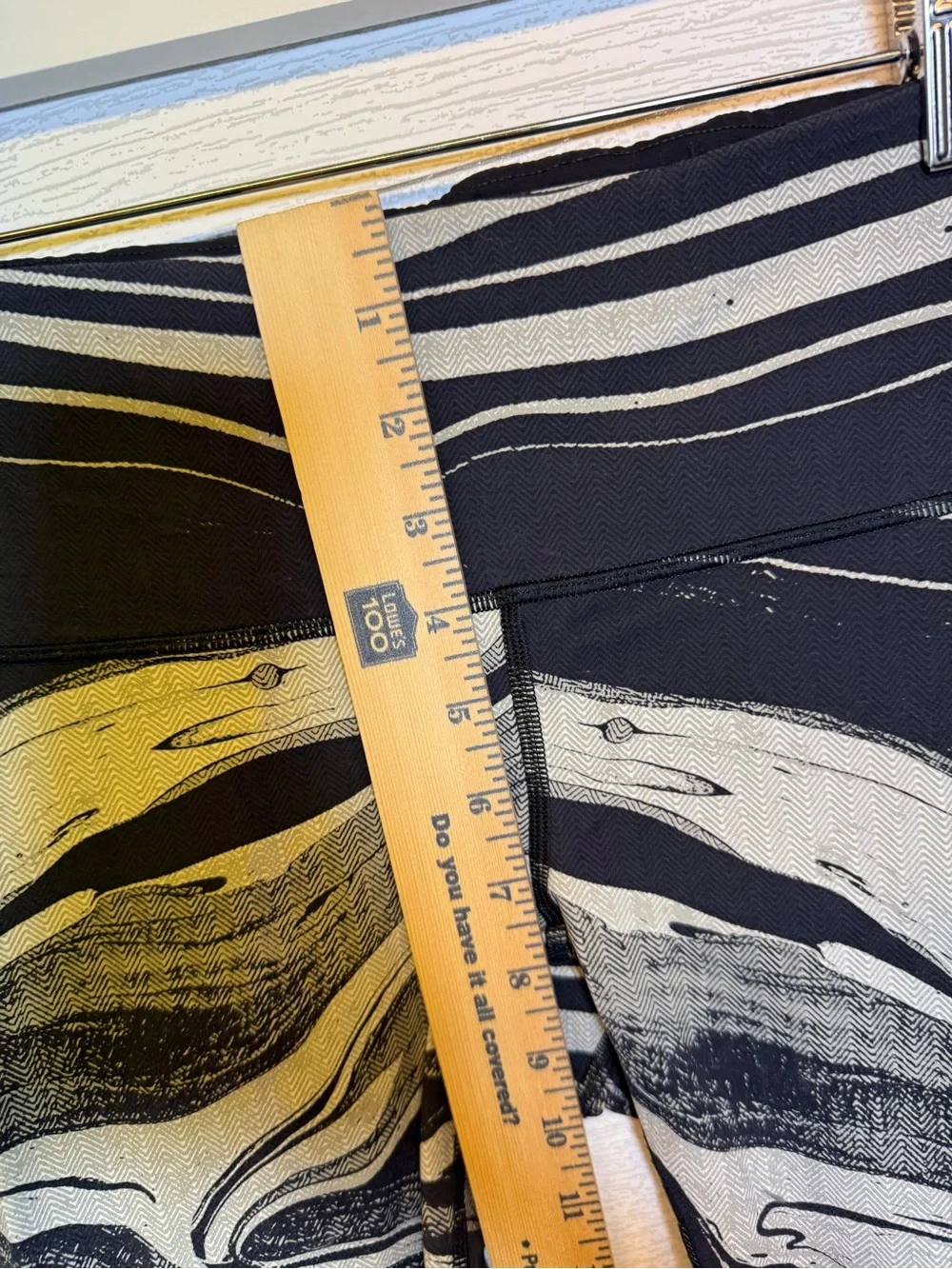 Lululemon Speed Wunder Tight Nulux Marble Leggings Size 6 - Picture 7 of 10